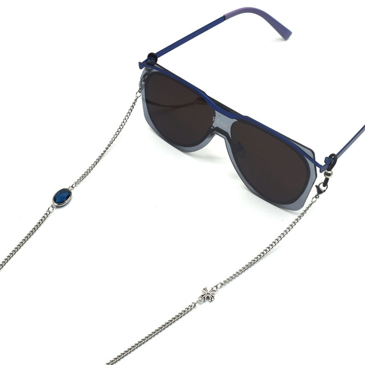 Elegant Gemstone Eyewear Chain Kalsten