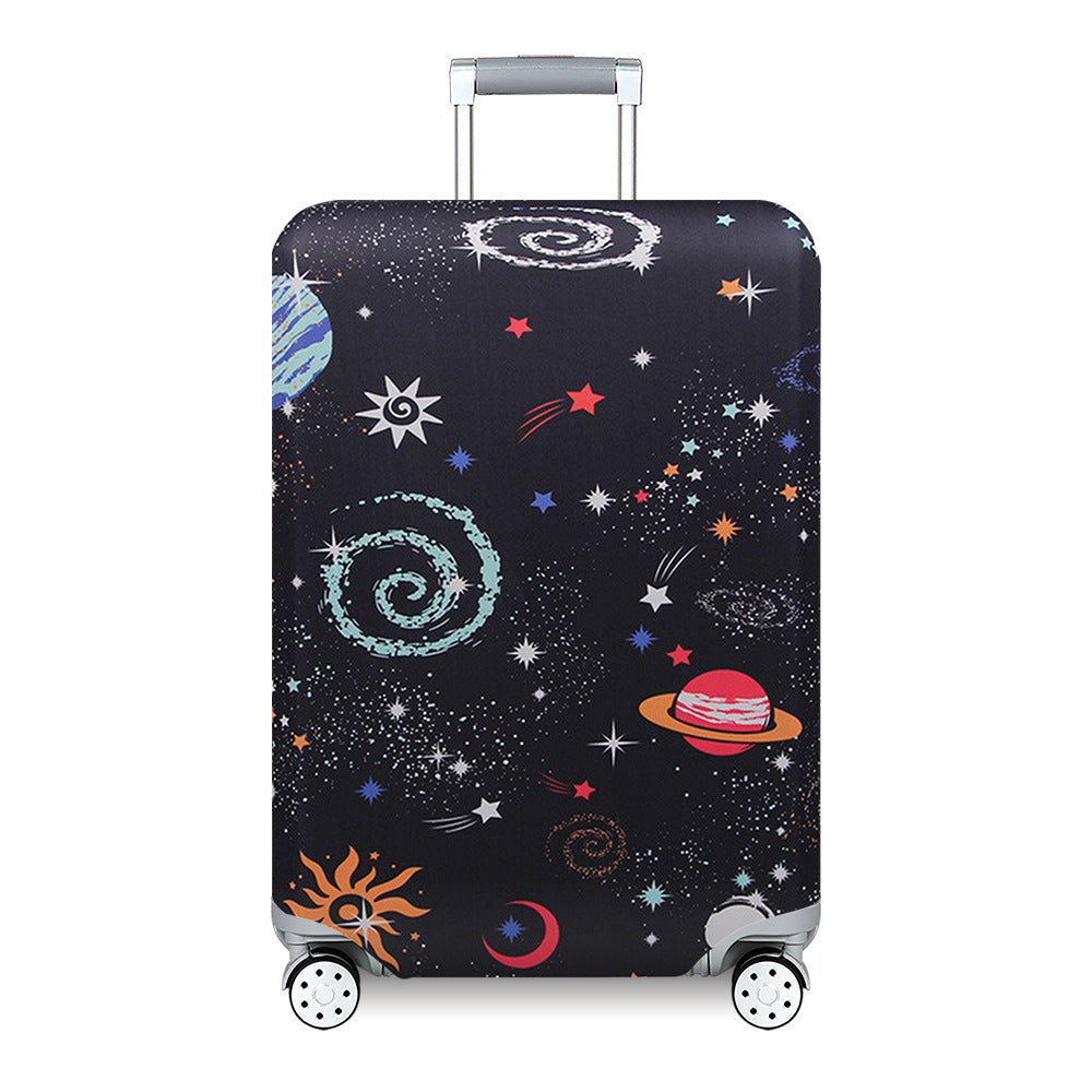 Women's Travel Suitcase with Colorful Floral Design Kalsten