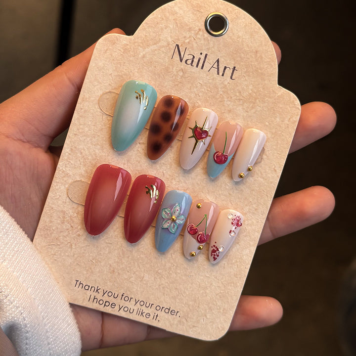 Elegant Decorative Press-On Nail Art Set Kalsten