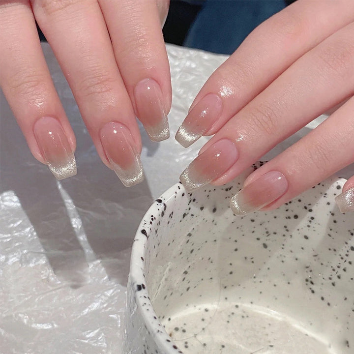 Premium Glossy Ombre Press-On Nails Kalsten