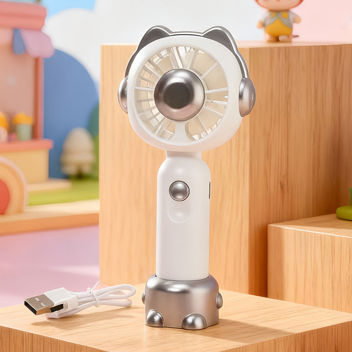 Women Portable Table Fan in Playful Bear Design Kalsten