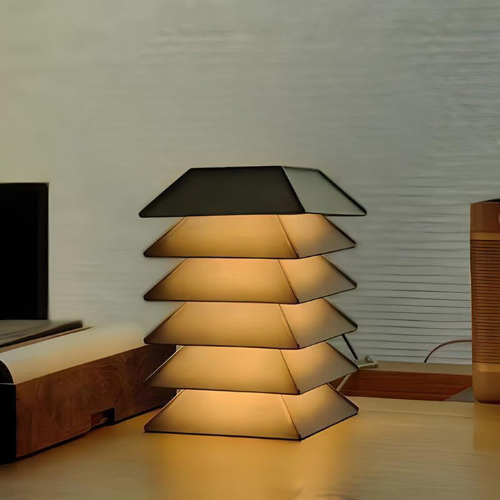 Decorative Floor Lamp with Modern Geometric Design