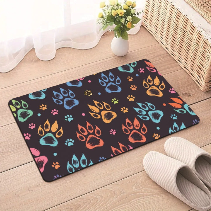 Decorative Pet-Themed Bath Mat Kalsten