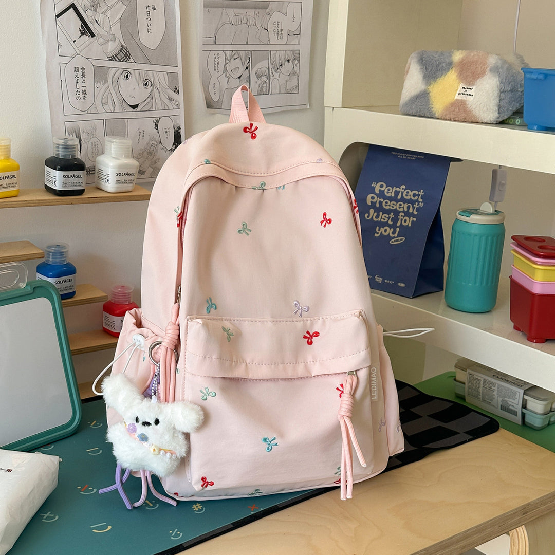 Embroidered Floral Backpacks
