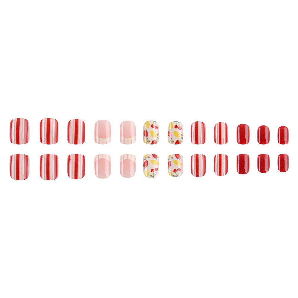 Trendy Fruit-Themed Nail Art Kalsten