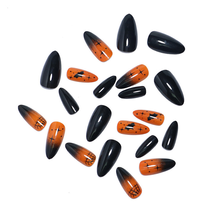 Halloween-Themed Press-On Nail Art Set Kalsten