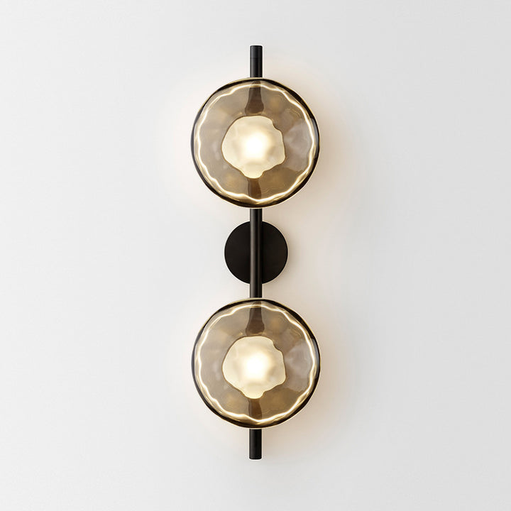 Modern Dual-Dome Wall Sconce
