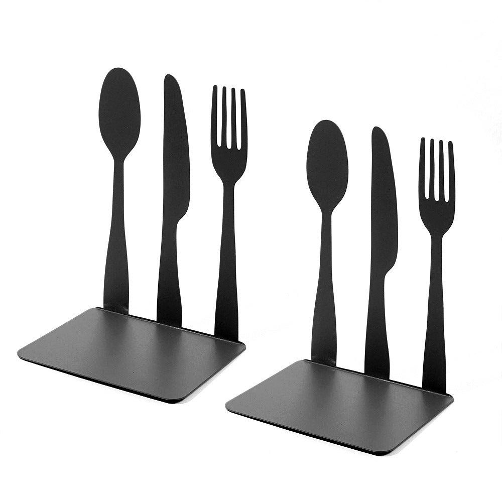 Culinary-Themed Decorative Bookends  1789526258