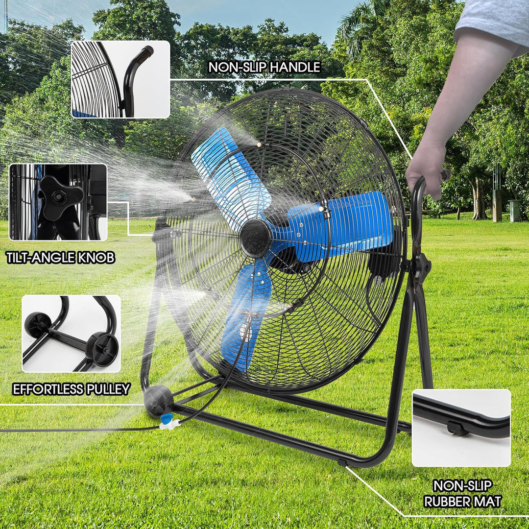 Heavy-Duty High-Performance Mist Fan Kalsten