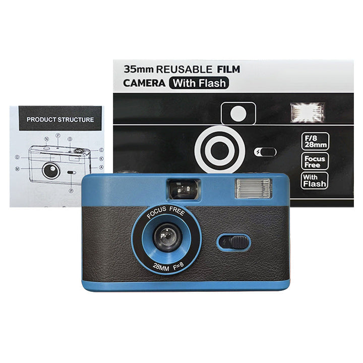 Reusable Film Camera with Flash Kalsten