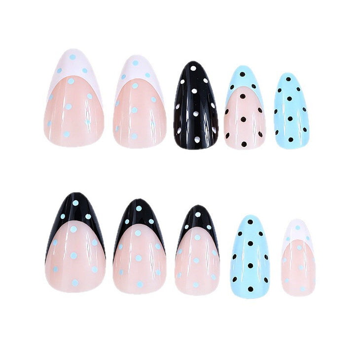 Decorative Polka Dot Nail Enhancements Kalsten