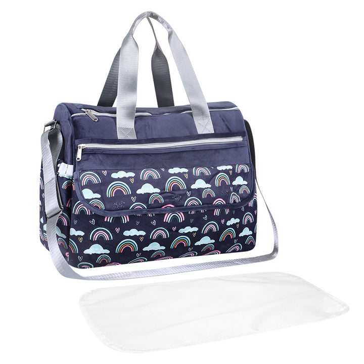 Multifunctional tote bag with removable changing mat Kalsten