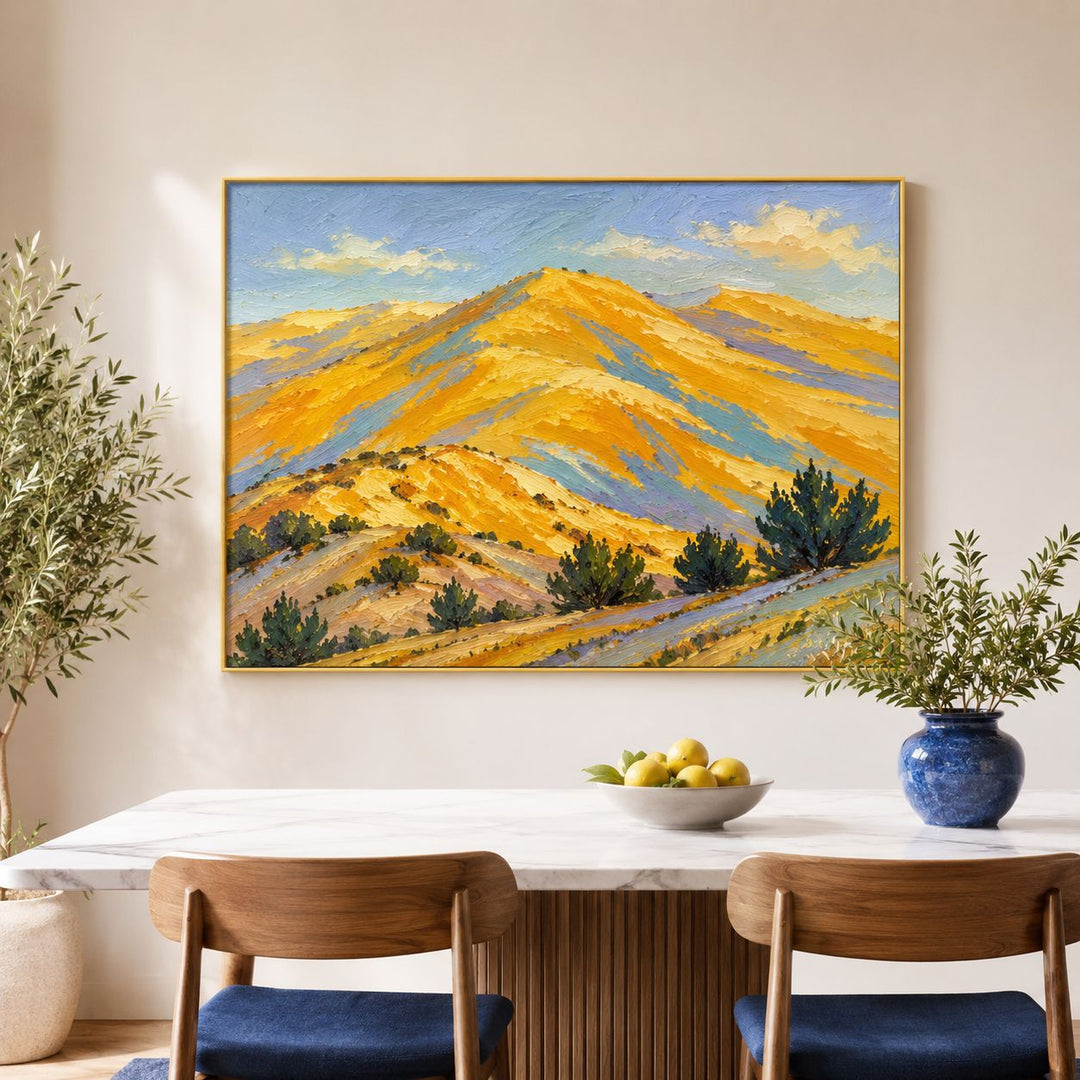 Mountain Landscape Canvas Wall Art for Interiors