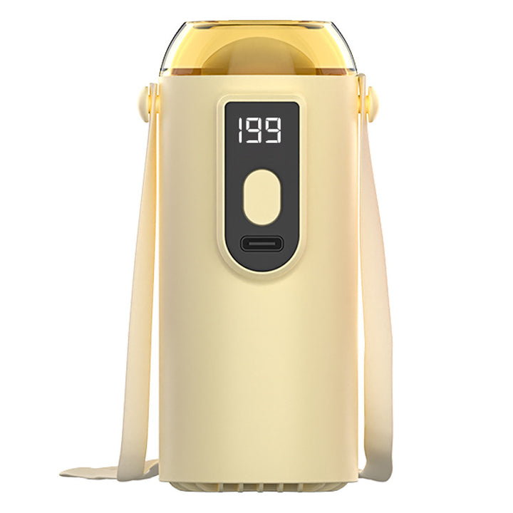 Ladies Portable Mini Air Circulator with Digital Temperature Display Kalsten