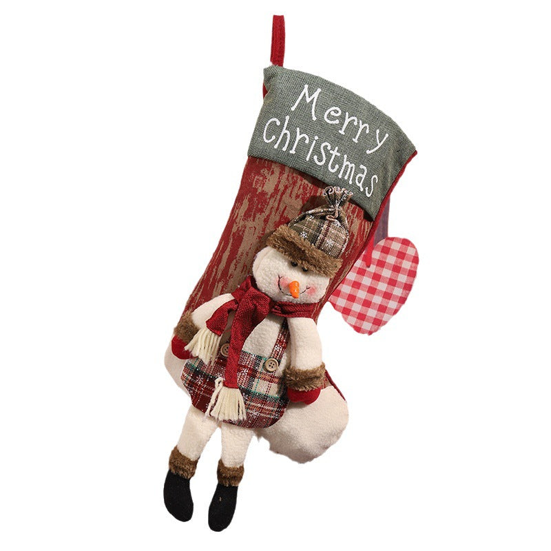 Decorative Christmas stocking in reindeer design Kalsten