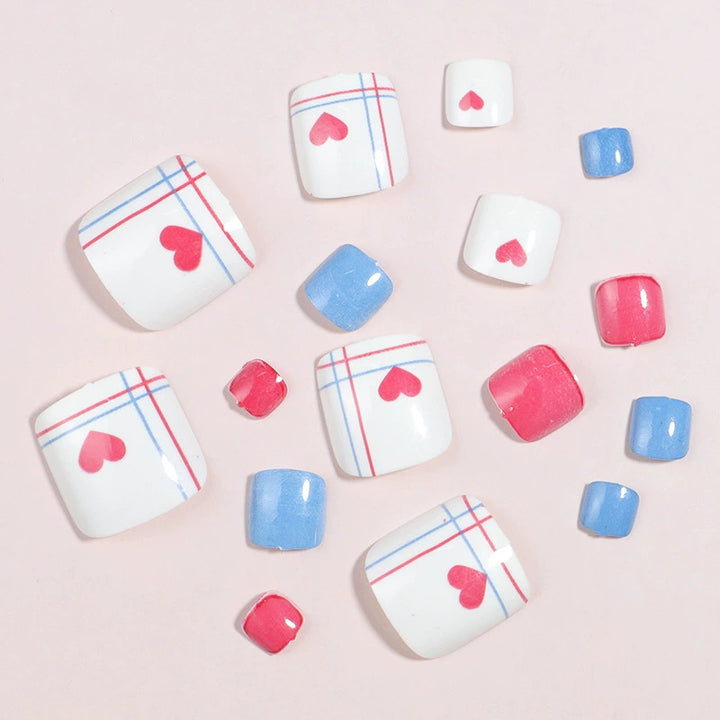 Creative Themed Press-On Nail Set Kalsten