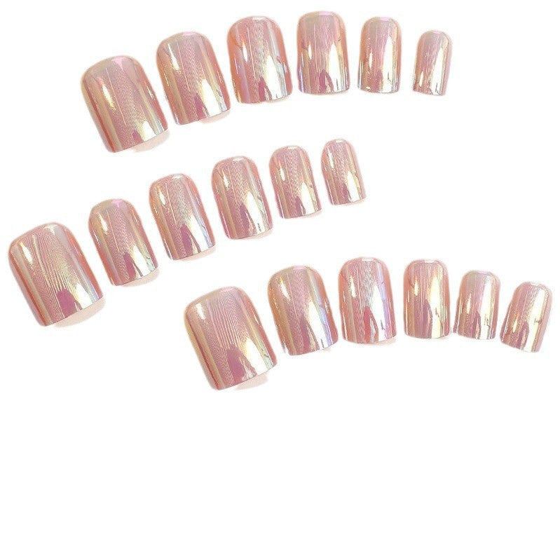 Acrylic nail set with luxurious crystal accents Kalsten