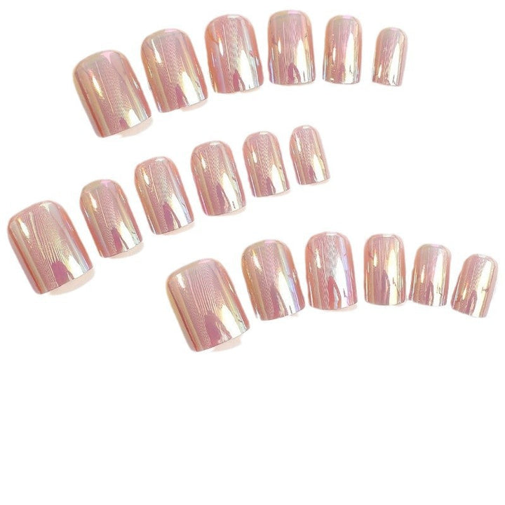 Acrylic nail set with luxurious crystal accents Kalsten