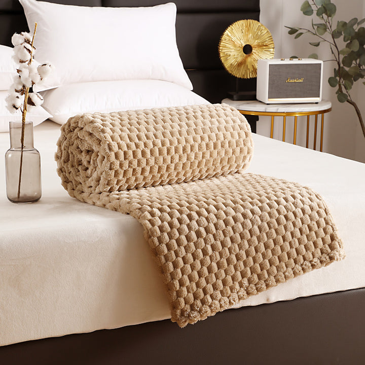 Women Soft and Cozy Plaid Blanket Kalsten