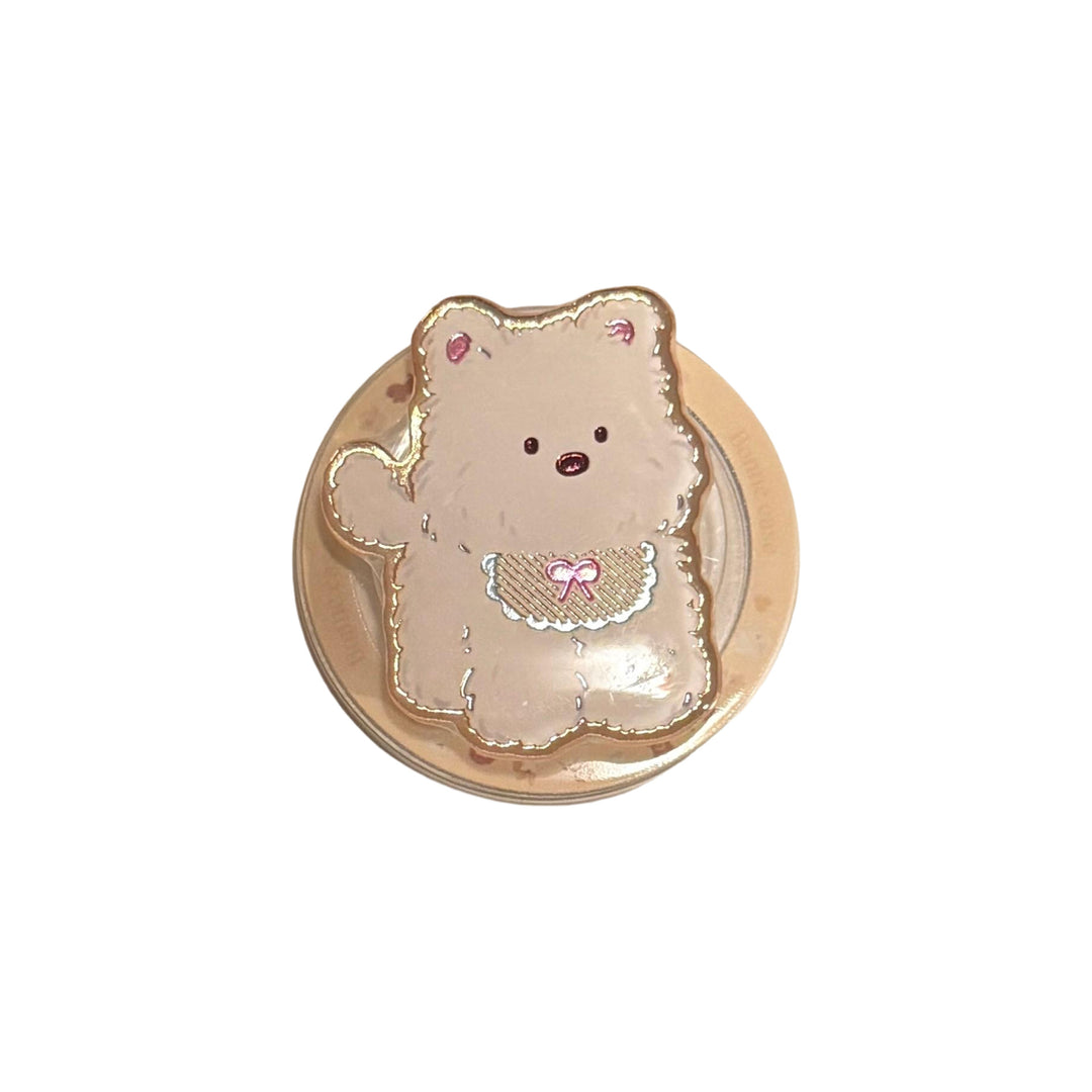 Charming hand mirror with bear motif Kalsten