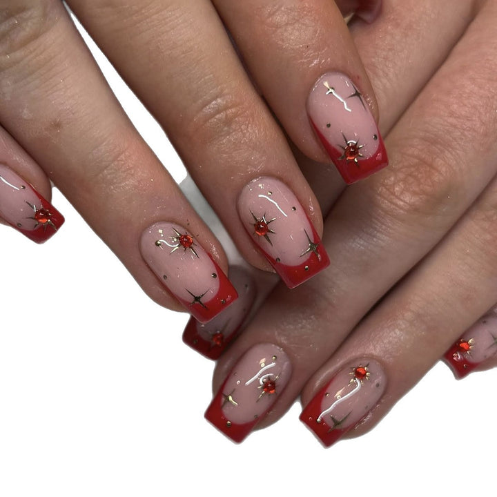 Nail set with glamorous accents Kalsten