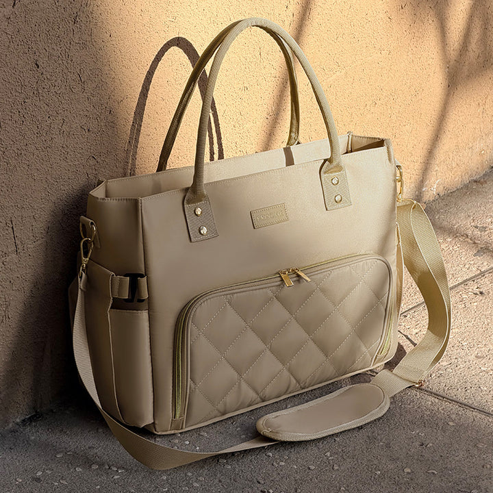 Quilted Multi-Functional Storage Tote Kalsten
