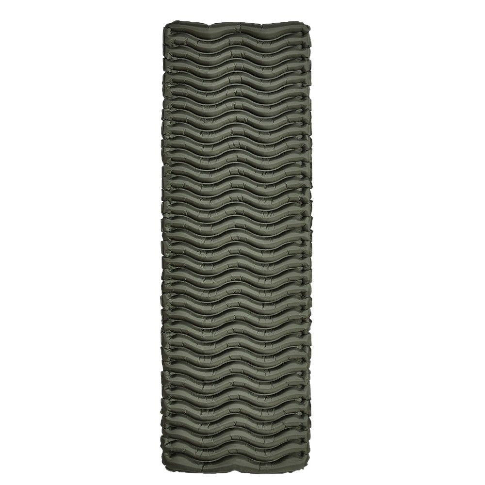lightweight inflatable camping sleeping pad with wavy air-channel comfort design Kalsten