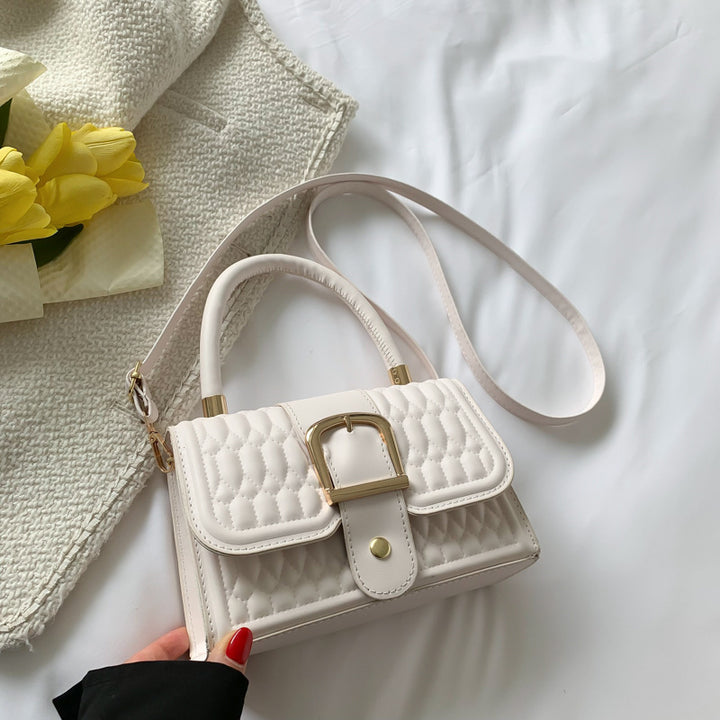 Quilted Structured Handbag