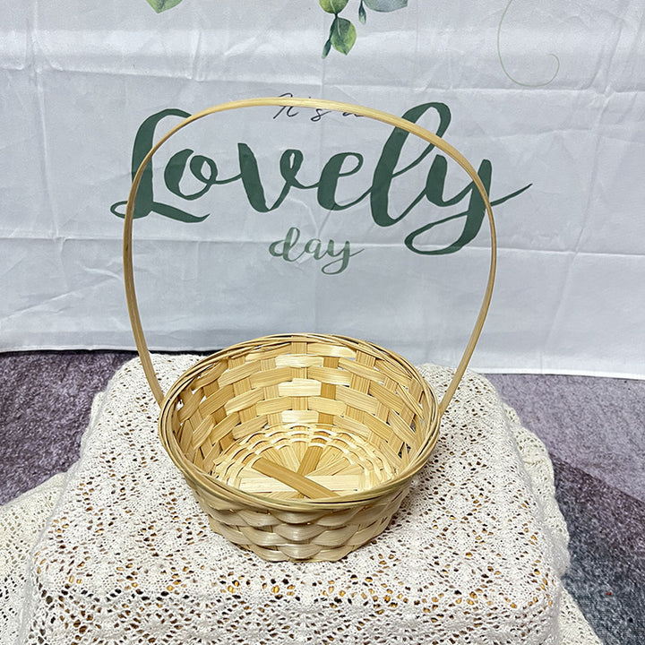 Handcrafted Natural Woven Basket Kalsten