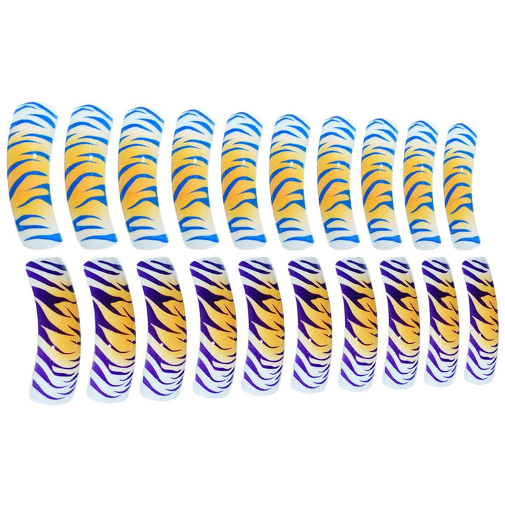 Decorative Press-On Nail Extensions with 3D Features Kalsten