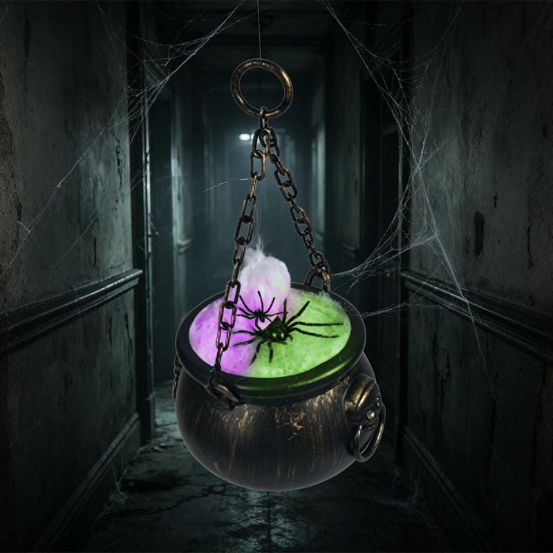 Spooky Illuminated Cauldron Decoration Kalsten