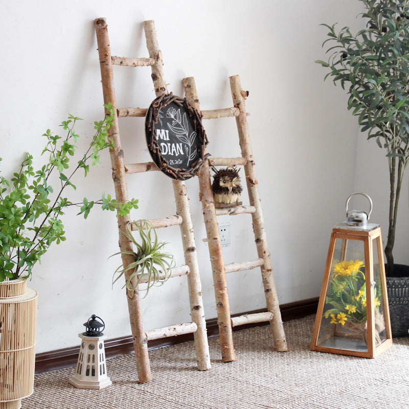 Decorative wooden ladder Kalsten