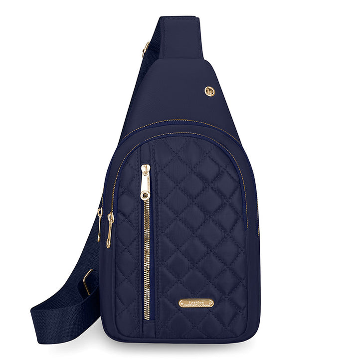 Quilted One-Shoulder Sling Bag Kalsten