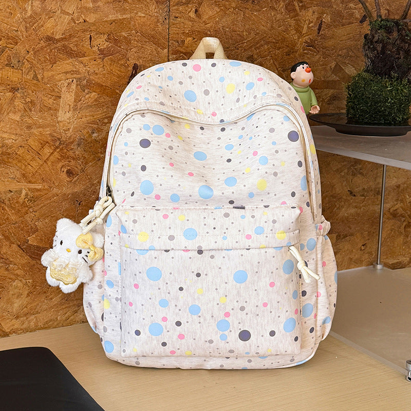 Backpack with Colorful Dots Kalsten
