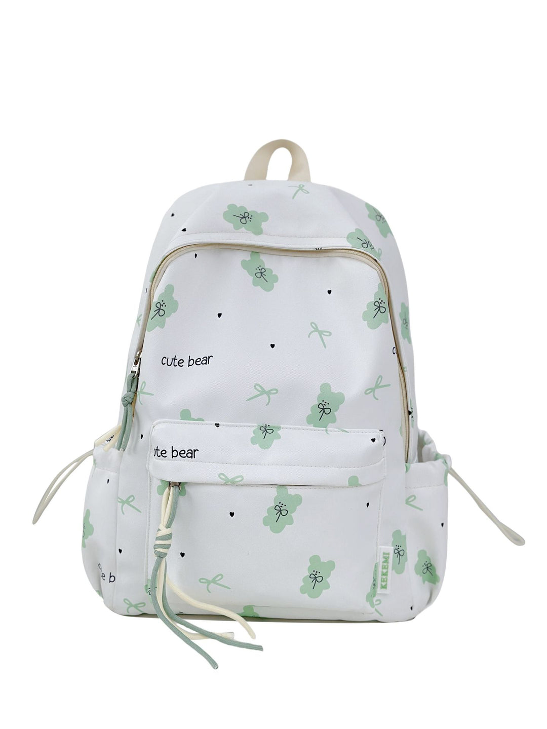 Cute Character Print School Backpack
