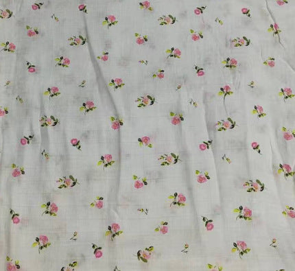 Cotton Muslin Baby Blanket with Heart Pattern kalsten