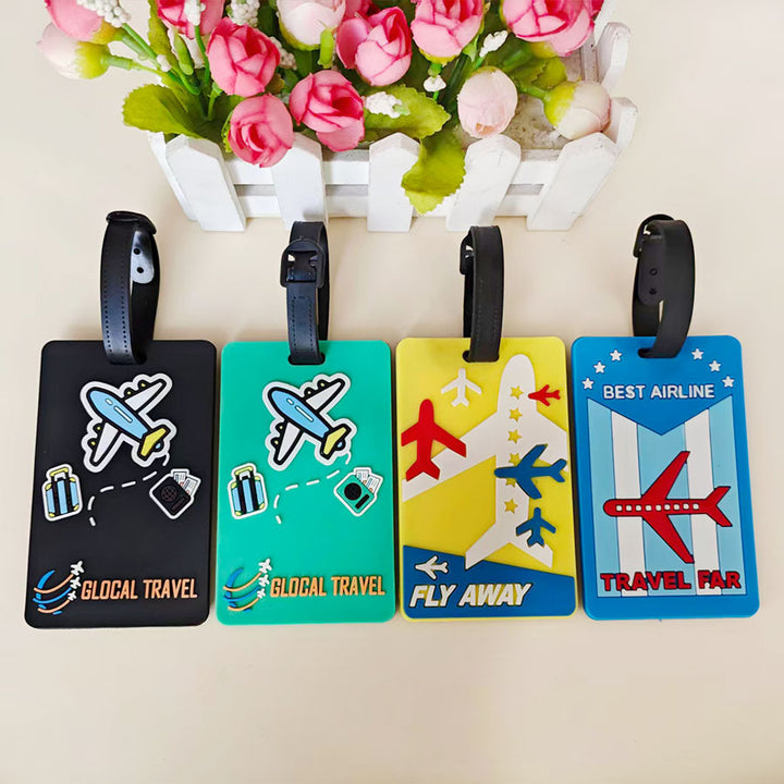 Unisex Luggage Tag with Innovative Air Travel Design Kalsten