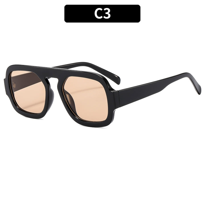 Unique Acetate Square Sunglasses