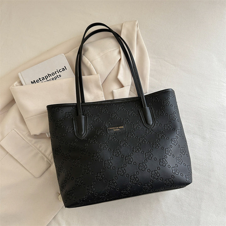 Floral Embossed Tote Bag Kalsten
