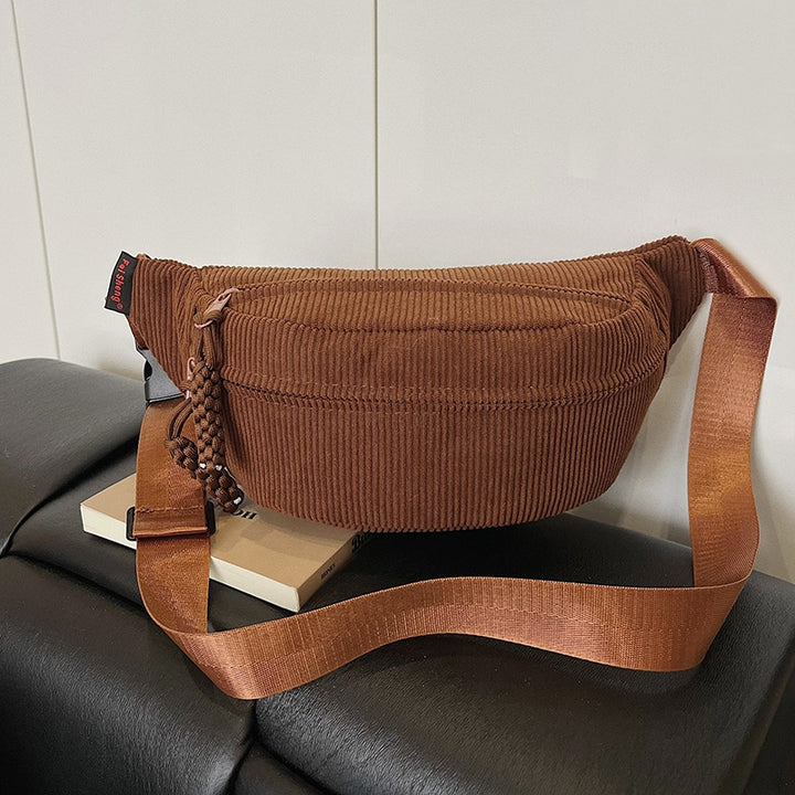 WoTrendy Corduroy Crossbody Bag Kalsten