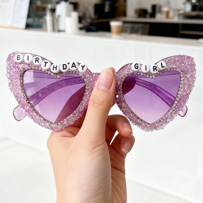 Heart-Shaped Celebration Sunglasses Kalsten