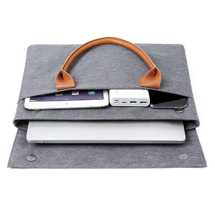 Modern Structured Laptop Tote Bag Kalsten