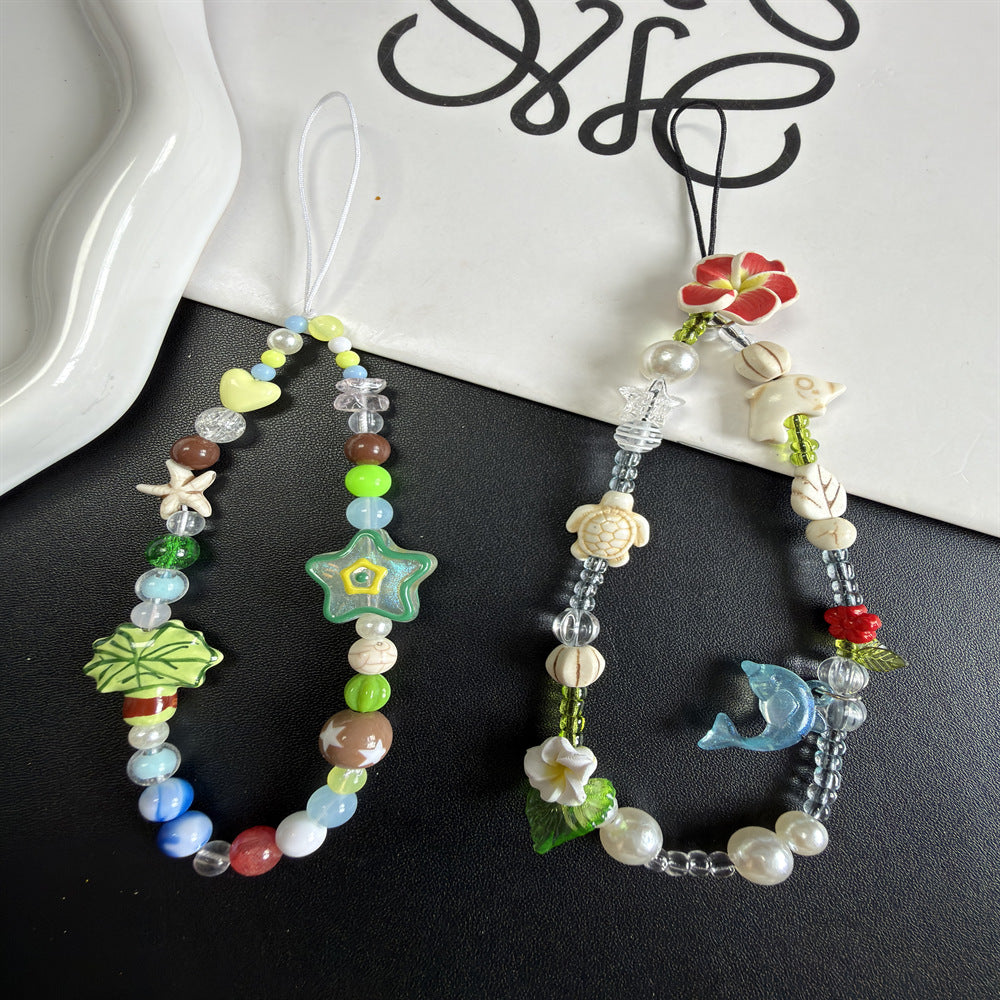 Handmade Nature-Inspired Beaded Eyewear Holder Kalsten