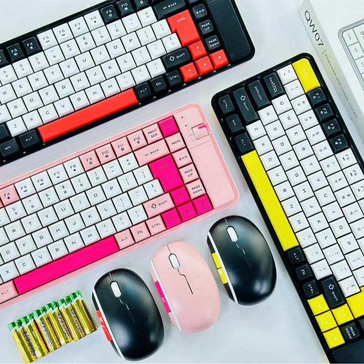 Wireless Compact Gaming Keyboard and Mouse Set Kalsten