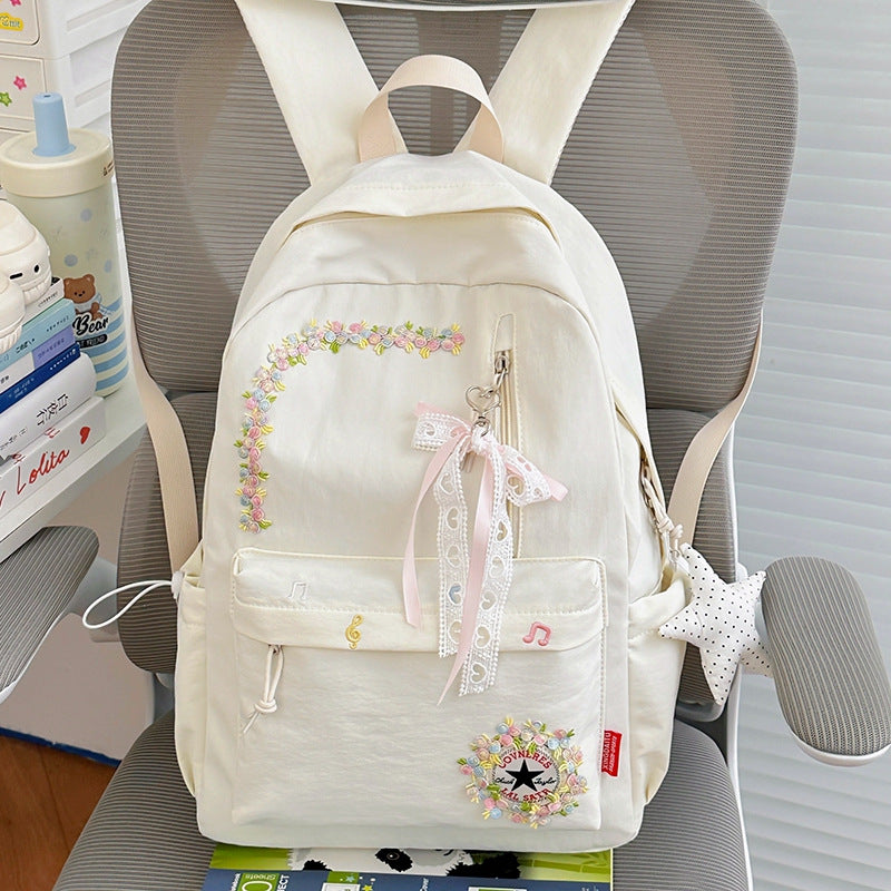 Floral Embellished Everyday Backpack Kalsten