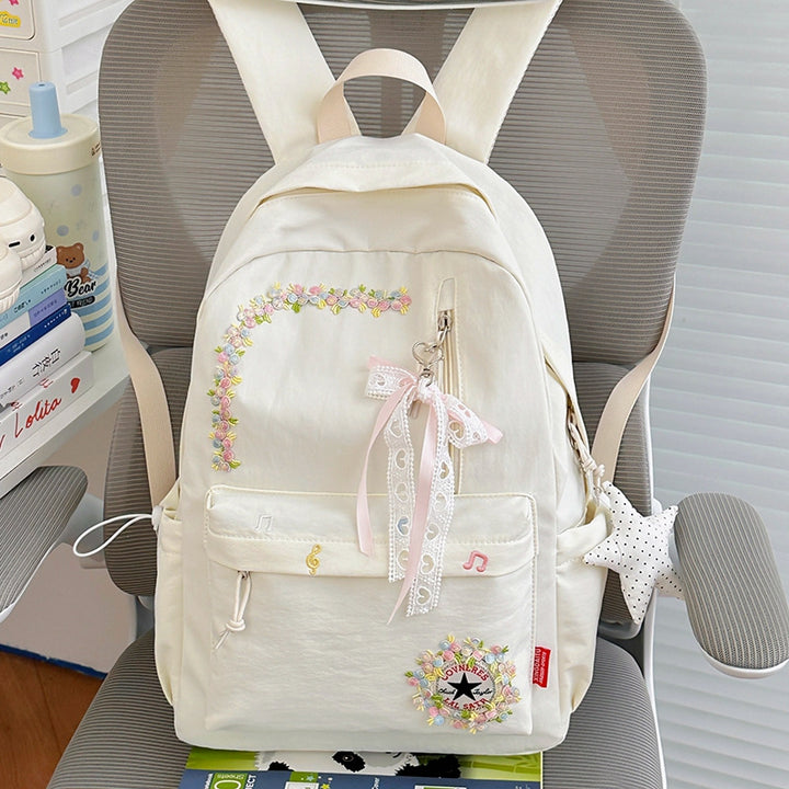 Floral Embellished Everyday Backpack Kalsten