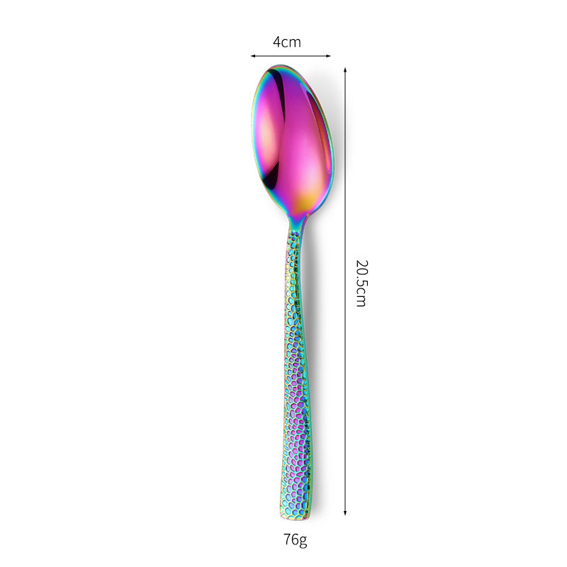 Stylish and Colorful Cutlery Set Made of Stainless Steel Kalsten