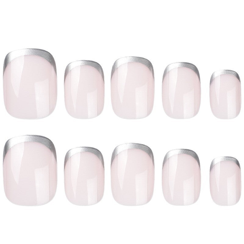 Festive Holiday Themed Press-On Nail Art Set
