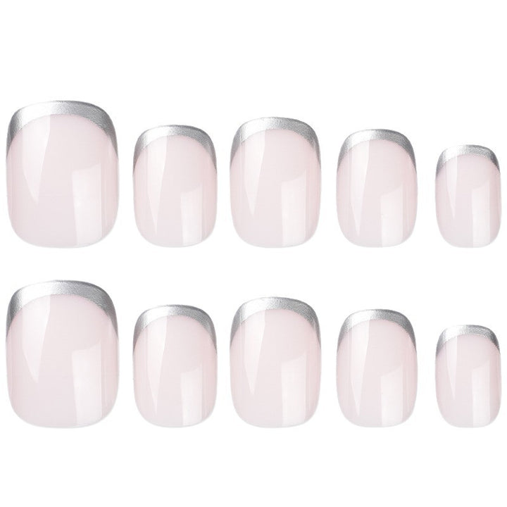 Festive Holiday Themed Press-On Nail Art Set