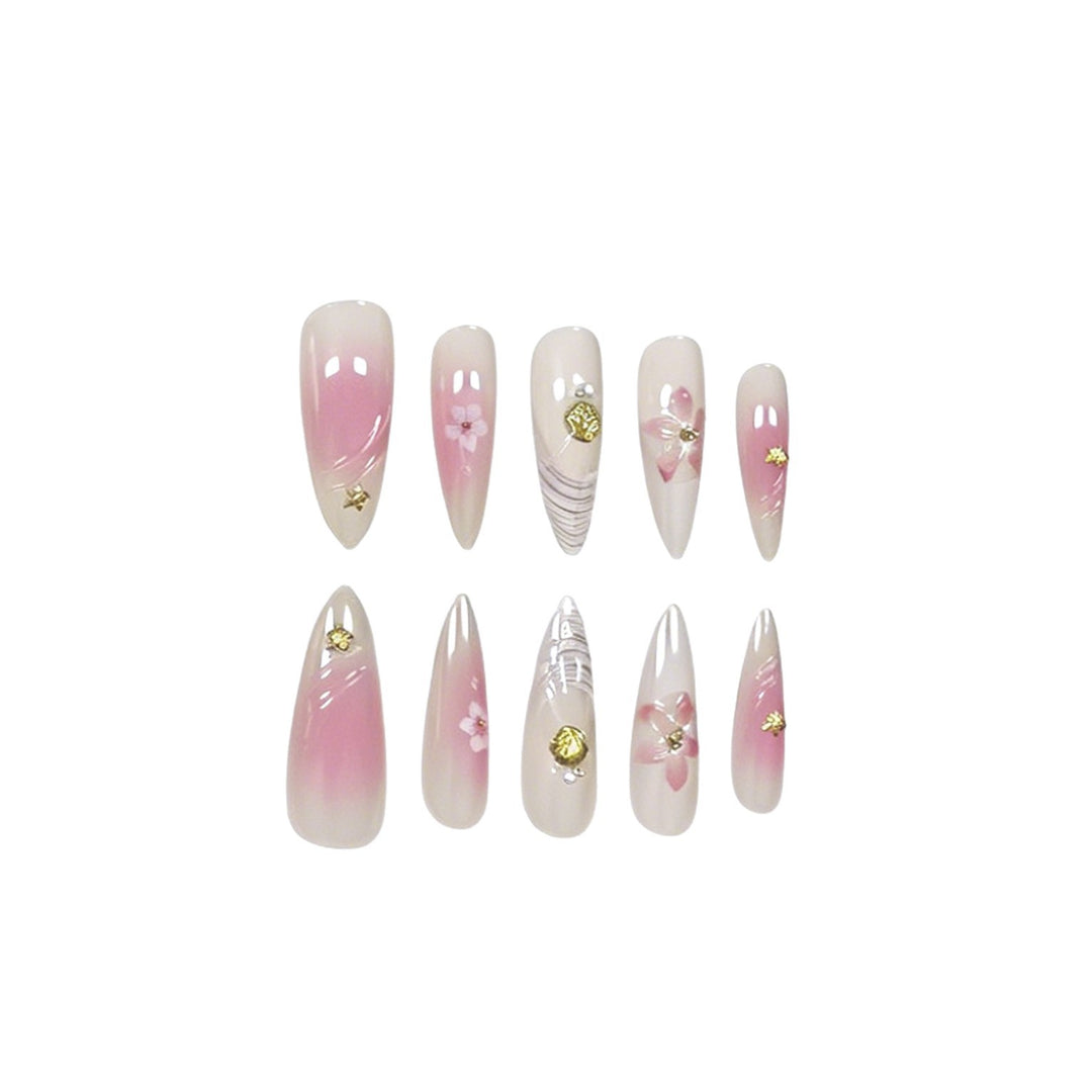 Floral Elegance Nail Decoration Kalsten